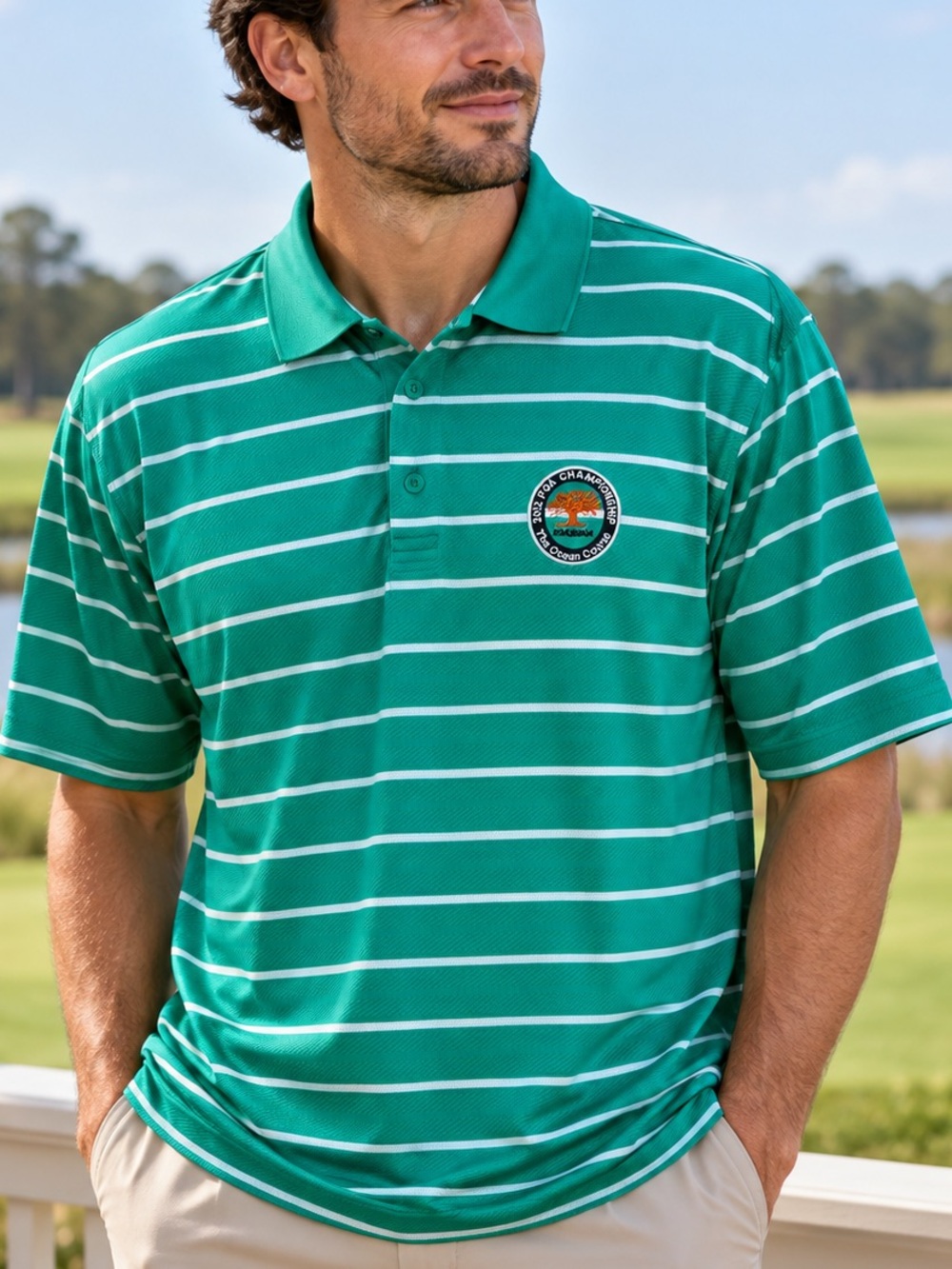 2012 PGA Championship Kiawah Island Golf Polo XL